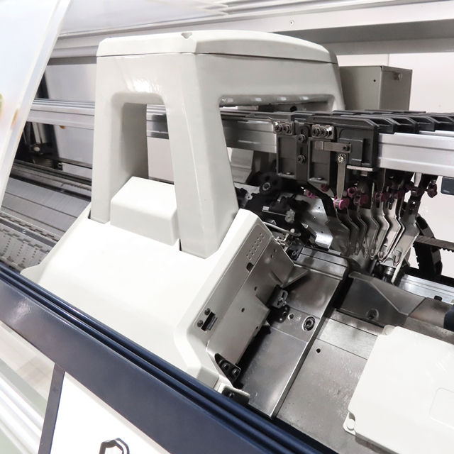 Serie compacta de máquinas de tejer jacquard completamente funcionales de 48 pulgadas 120-2S 