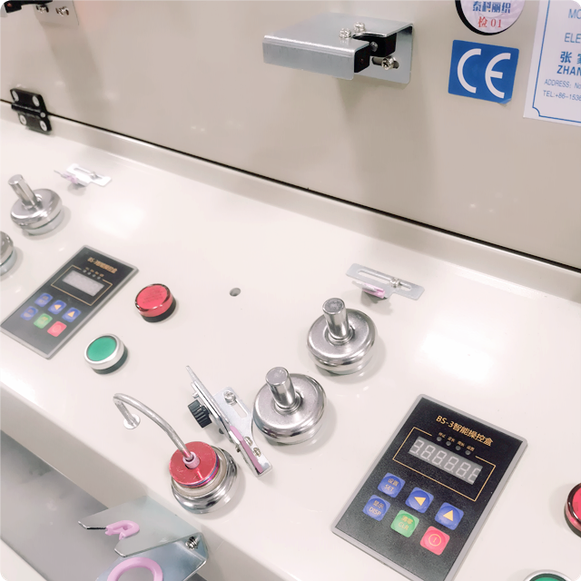 Máquina rebobinadora de hilo duro